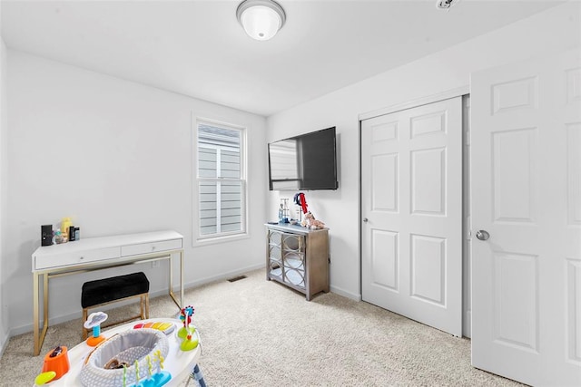 369 Tiber Pl, Saint Charles, MO 63301 - playroom with baseboards and carpet flooring