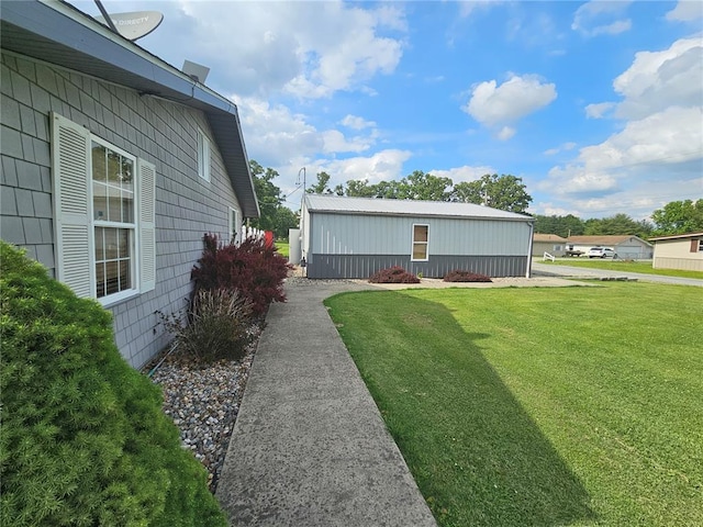 202 Jeremiah, Willisville, IL 62997 - view of grassy yard