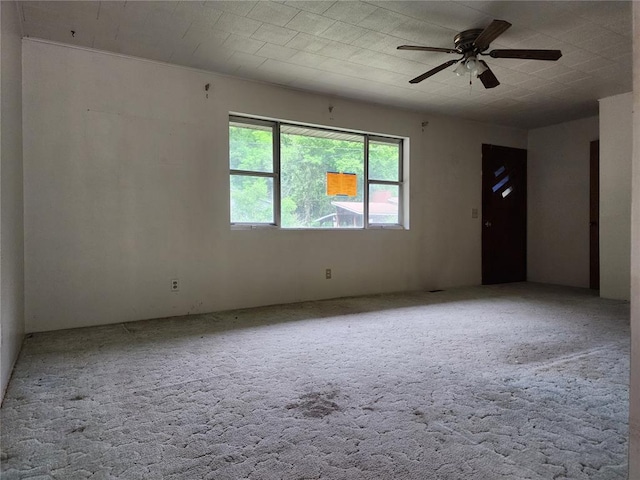 1505 Dale St, Van Buren, MO 63965 - carpeted spare room with ceiling fan