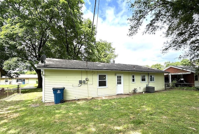 436 S 5th St, Caseyville, IL 62232 - rear view of house with cooling unit