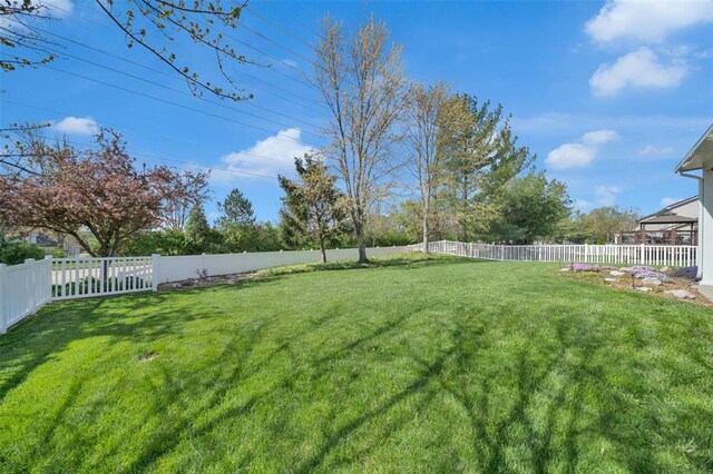 1002 Brook Mont Dr, Ofallon, MO 63366 - view of yard