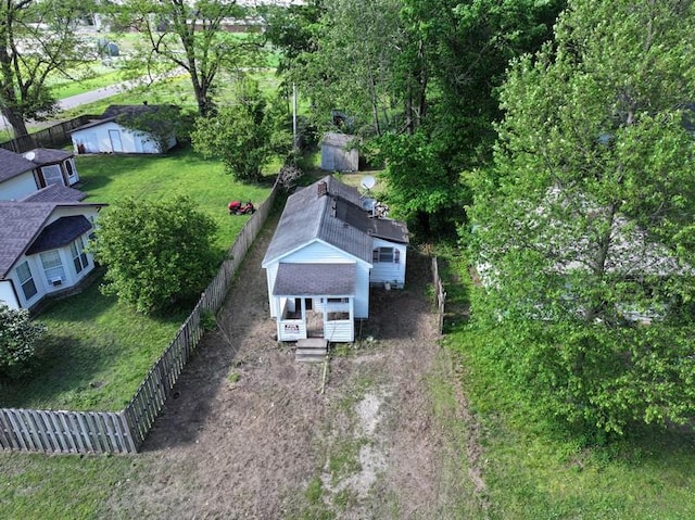 504 E 8th St, Portageville, MO 63873 - aerial view of property and surrounding area