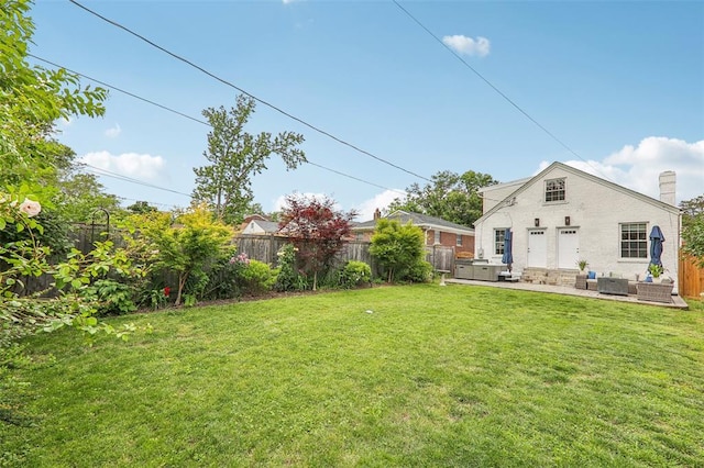 6708 Etzel Ave, University City, MO 63130 - view of yard featuring outdoor lounge area and a patio area