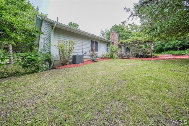 1708 Line Ave, Rolla, MO 65401 - view of green lawn with central AC unit