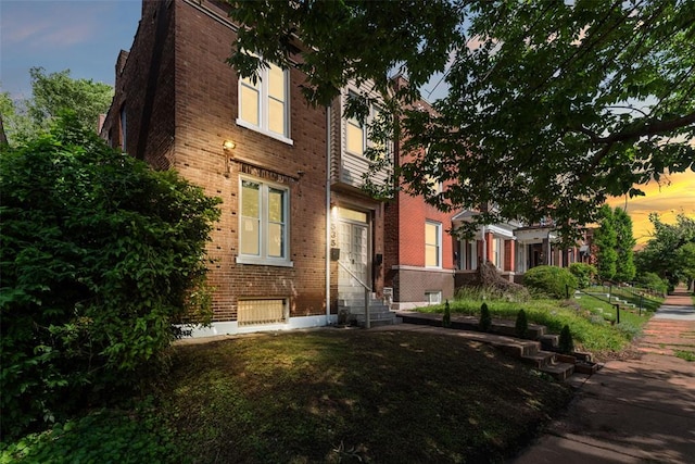 3535 Giles Ave, Saint Louis, MO 63116 - view of front of home featuring brick siding and entry steps