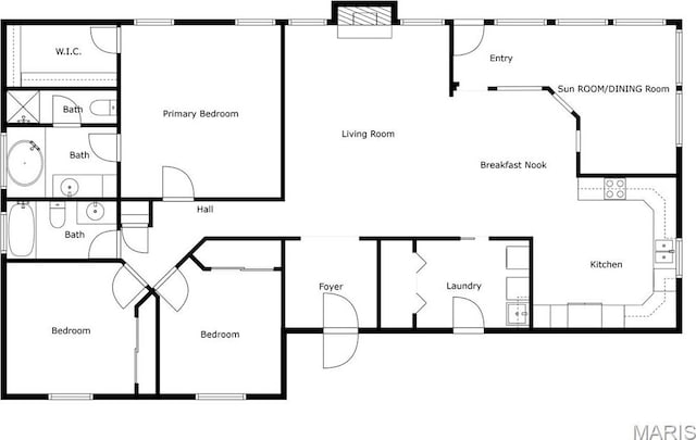 61 Serenity Ln, Troy, MO 63379 - floor plan / room layout