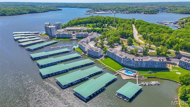 4800 Eagleview Dr Unit 113B, Osage Beach, MO 65065 - aerial view of a large body of water