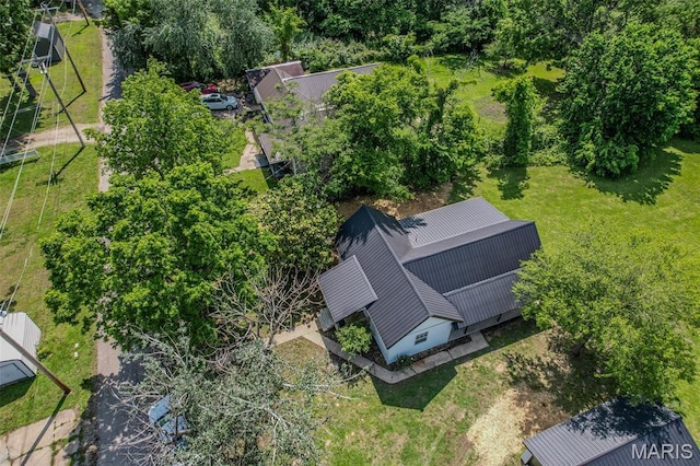 711 Noe Dr, Richland, MO 65556 - aerial view of property and surrounding area