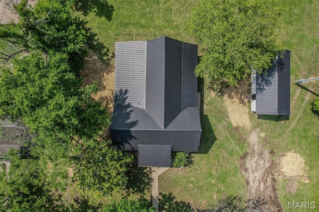 711 Noe Dr, Richland, MO 65556 - view from above of property
