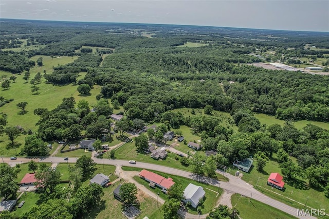 711 Noe Dr, Richland, MO 65556 - aerial view of a forest