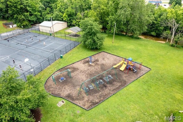 1956 Parkton W Dr, Barnhart, MO 63012 - drone / aerial view