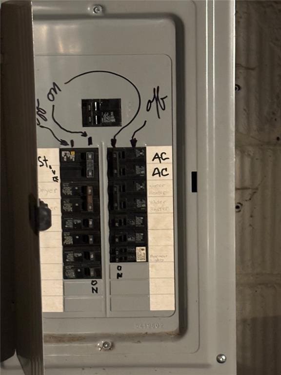 8324 Strathmore Pl, Jennings, MO 63136 - utilities with electric panel