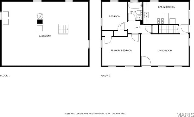 100 Bonds Ave, East Alton, IL 62024 - room layout