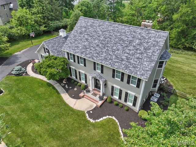 16434 Wilson Farm Dr, Chesterfield, MO 63005 - view from above of property