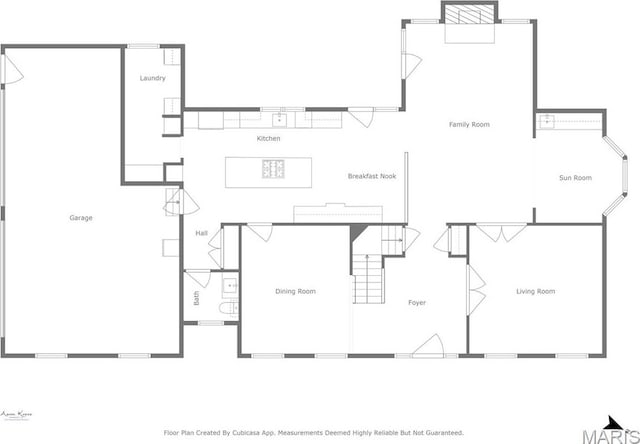 16434 Wilson Farm Dr, Chesterfield, MO 63005 - home floor plan