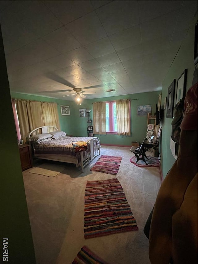 623 County Road 6590, Salem, MO 65560 - carpeted bedroom featuring a ceiling fan