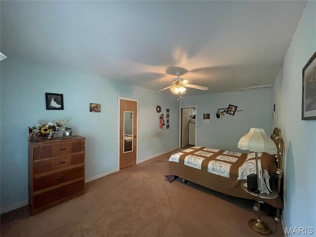 623 County Road 6590, Salem, MO 65560 - carpeted bedroom featuring a ceiling fan and baseboards