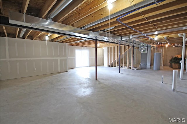 1030 Remington Dr, Imperial, MO 63052 - basement featuring water heater