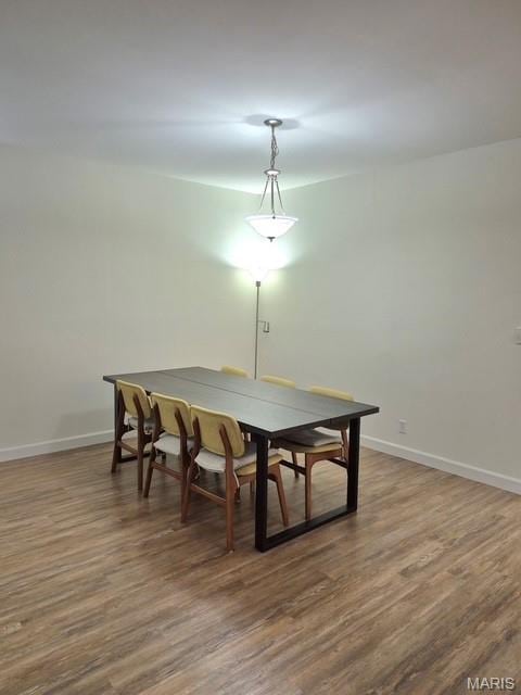 4465 W Pine Blvd Unit 15, Saint Louis, MO 63108 - dining area featuring wood finished floors