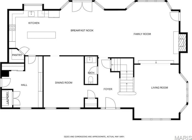 600 E Waters Edge Dr, Shiloh, IL 62221 - home floor plan