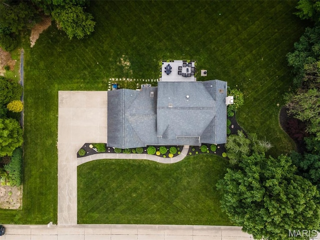 600 E Waters Edge Dr, Shiloh, IL 62221 - view from above of property