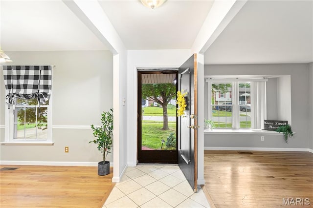 894 Napoli Dr, Ballwin, MO 63021 - entryway featuring wood finished floors