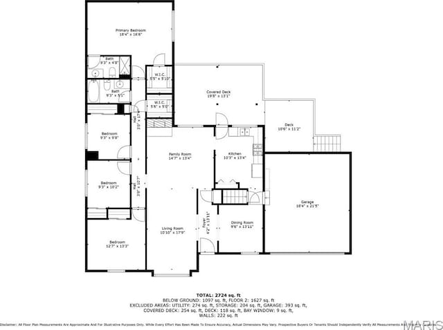894 Napoli Dr, Ballwin, MO 63021 - view of floor plan / room layout