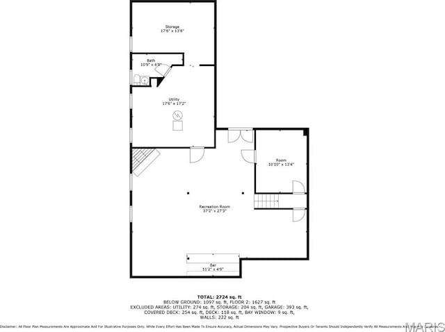 894 Napoli Dr, Ballwin, MO 63021 - view of room layout