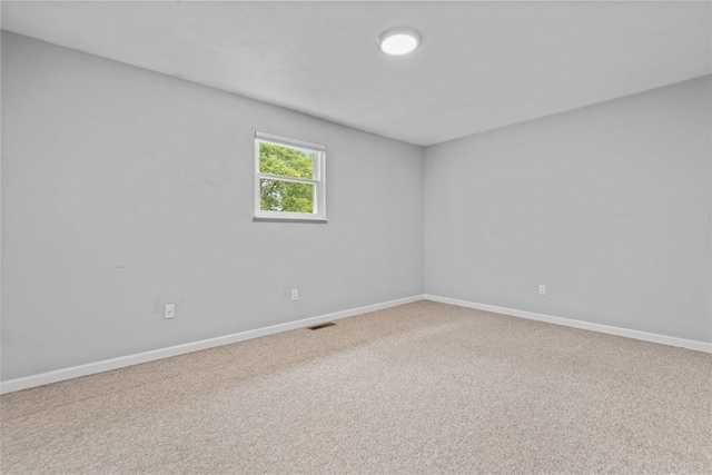 518 Bargraves Blvd Unit B, Troy, IL 62294 - empty room with baseboards and carpet flooring