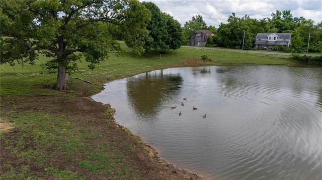 216 County Road 512, Shawneetown, MO 63732 - water view with a barn