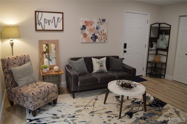 115 Lemans Ct Unit 115, Lake St Louis, MO 63367 - living room with wood finished floors and baseboards