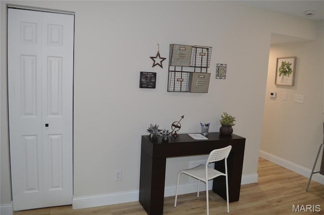 115 Lemans Ct Unit 115, Lake St Louis, MO 63367 - home office with light wood-style floors and baseboards