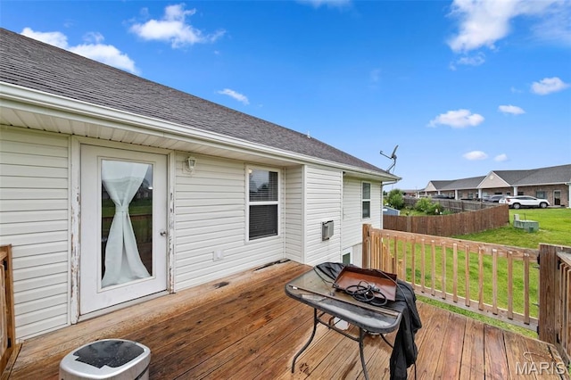 81 Berretta Ct, Wright City, MO 63390 - wooden deck featuring a yard