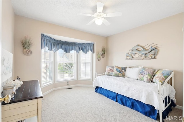 105 Silo Valley Dr, Wentzville, MO 63385 - carpeted bedroom with baseboards and a ceiling fan