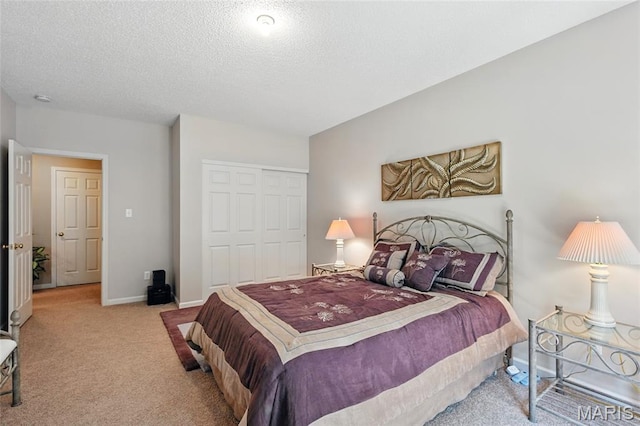 105 Silo Valley Dr, Wentzville, MO 63385 - carpeted bedroom with a closet and a textured ceiling