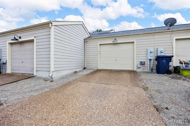 3216 Domain St, Saint Charles, MO 63301 - garage featuring concrete driveway