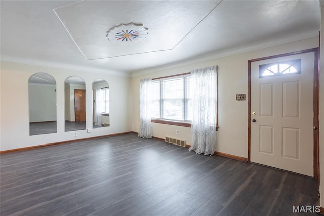 529 Maple Meadows Dr, Arnold, MO 63010 - entrance foyer featuring plenty of natural light, baseboards, and dark wood-style floors
