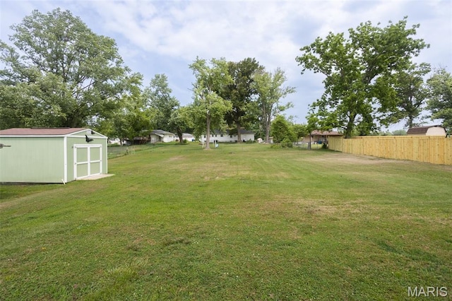 529 Maple Meadows Dr, Arnold, MO 63010 - view of yard featuring a storage shed