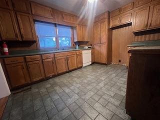 408 Summit, Doniphan, MO 63935 - kitchen with dishwasher and brown cabinets