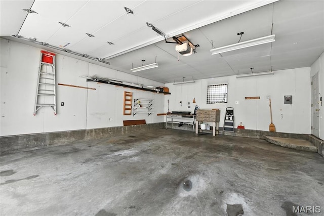 6912 Hampton Ave, Saint Louis, MO 63109 - garage with a garage door opener