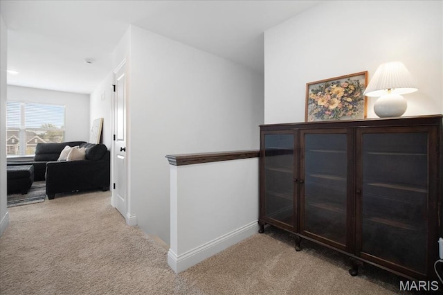 251 Randlin Dr, Ofallon, MO 63367 - hall with carpet and baseboards