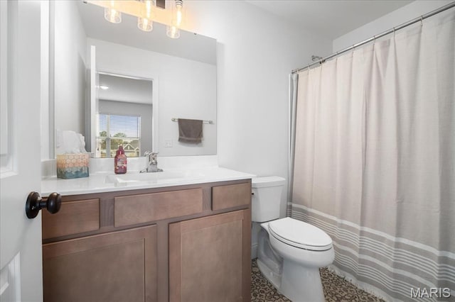 251 Randlin Dr, Ofallon, MO 63367 - bathroom featuring vanity and a shower with shower curtain