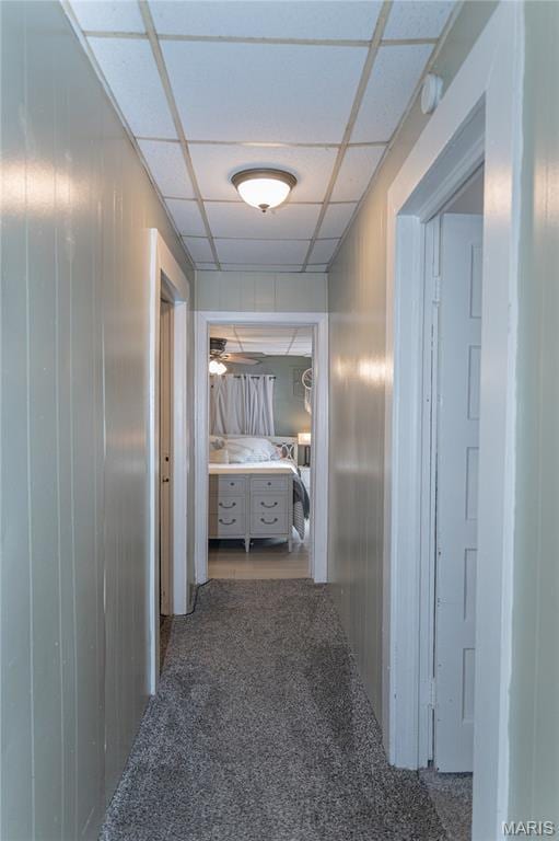 870 Walnut St, Newburg, MO 65550 - hall with a paneled ceiling