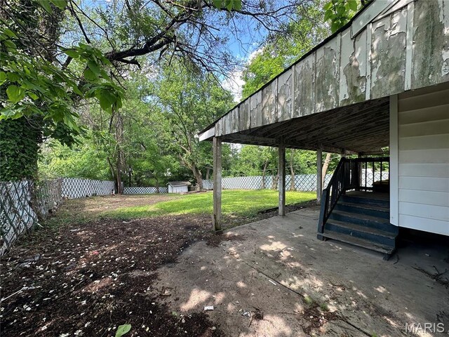 425 Crawford Rd, Riverview, MO 63137 - view of yard