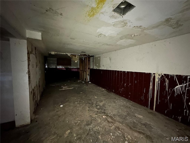425 Crawford Rd, Riverview, MO 63137 - view of unfinished below grade area