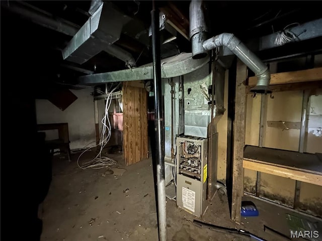 425 Crawford Rd, Riverview, MO 63137 - view of unfinished basement