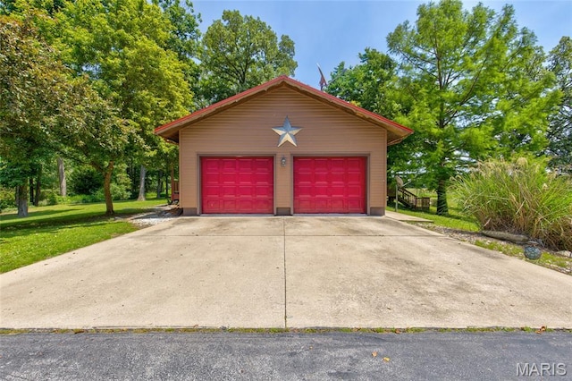 31511 Bowman Station Rd, Jerseyville, IL 62052 - view of detached garage