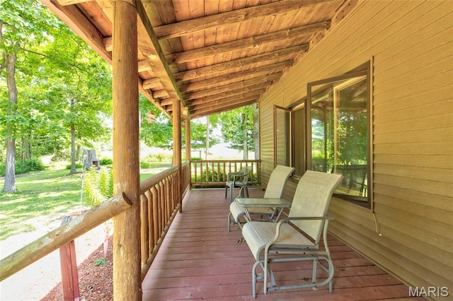 31511 Bowman Station Rd, Jerseyville, IL 62052 - view of porch