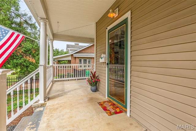805 W Columbia St, Farmington, MO 63640 - view of porch