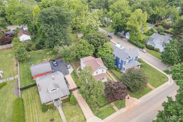 805 W Columbia St, Farmington, MO 63640 - aerial overview of property's location featuring nearby suburban area